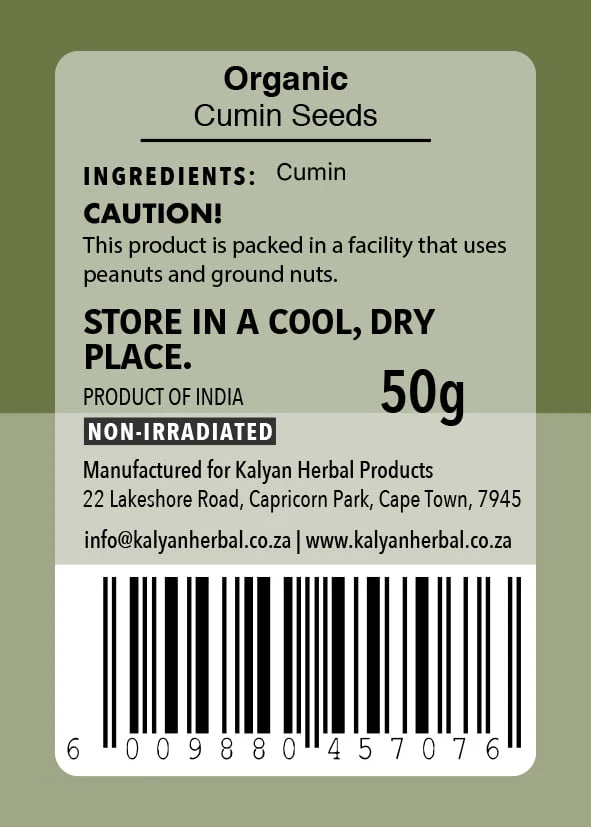 A Little Something - Cumin Seeds Organic 50g - Image 2