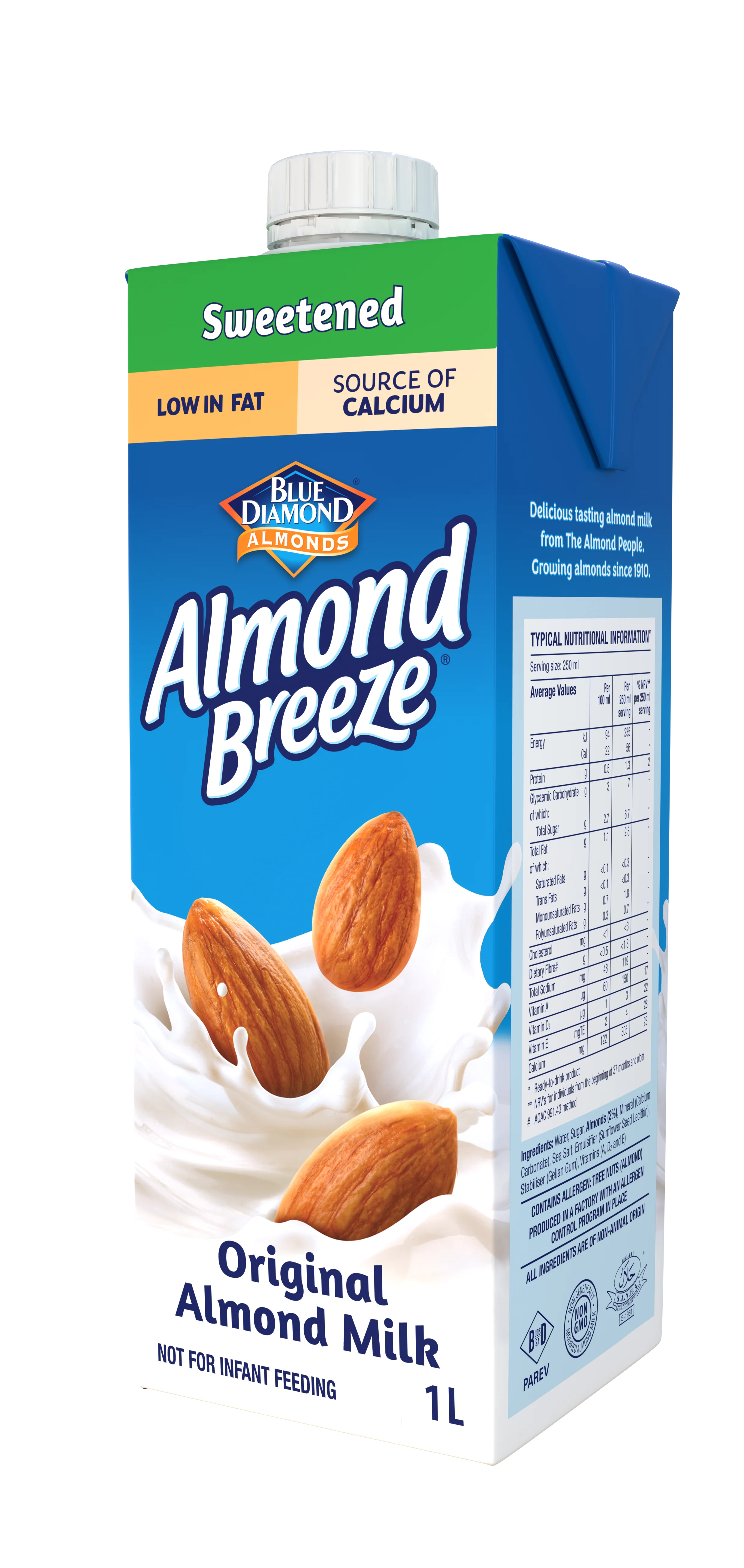 Almond Breeze - Almond Milk Original 1lt - Image 3