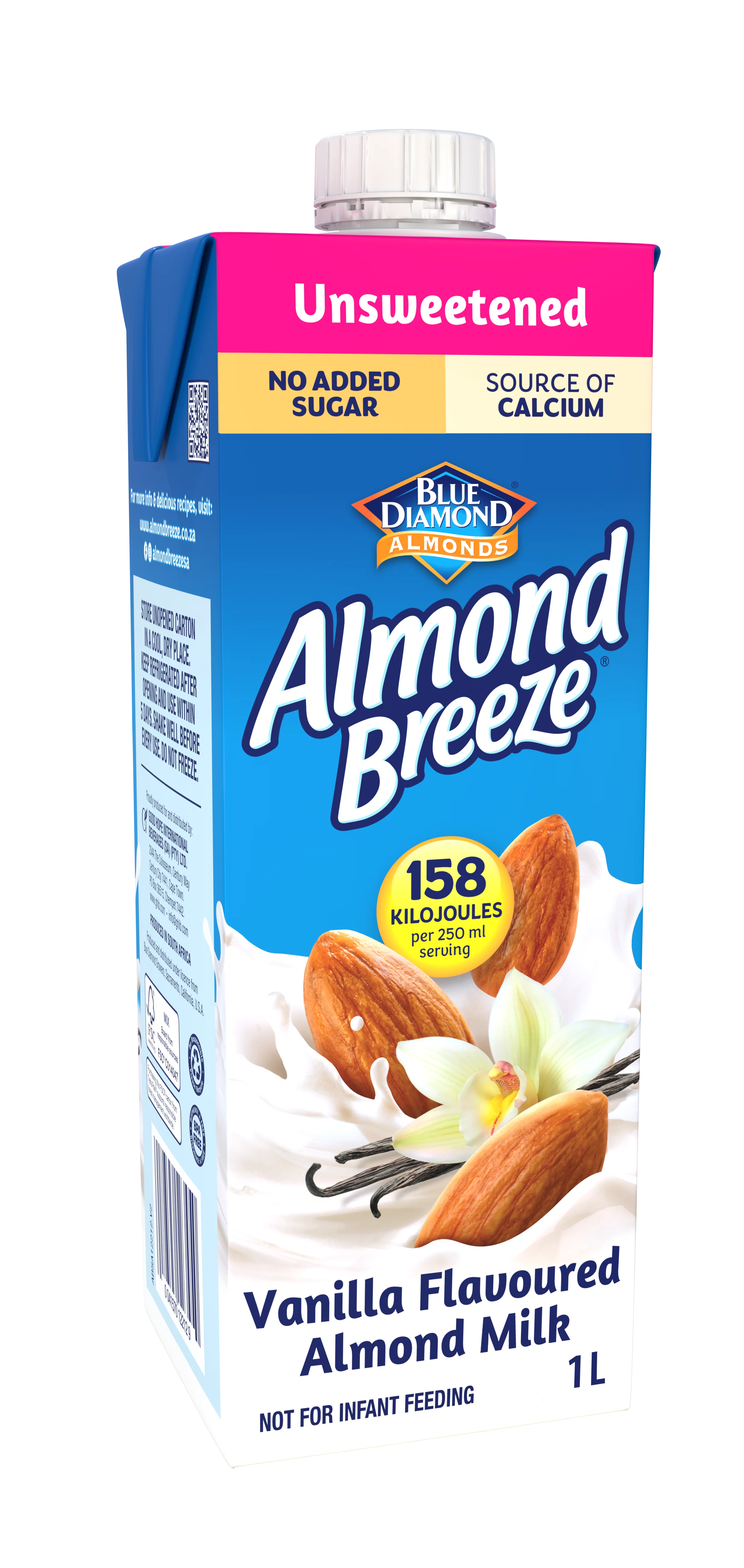 Almond Breeze - Almond Milk Unsweetened Vanilla 1lt - Image 4