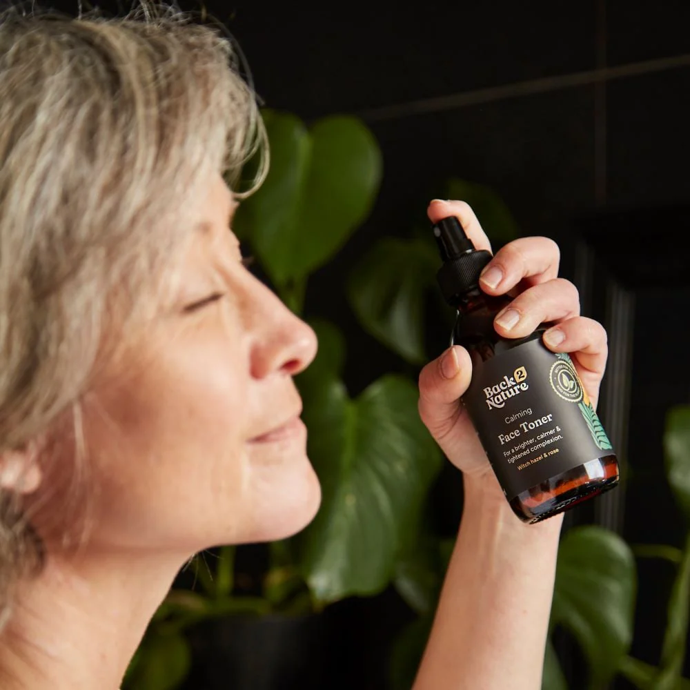 Back 2 Nature - Calming Face Toner Witch Hazel & Rose 200ml - Image 3