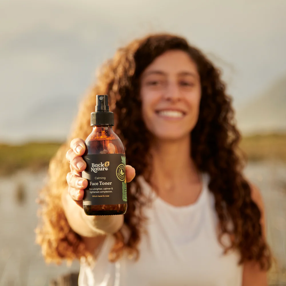 Back 2 Nature - Calming Face Toner Witch Hazel & Rose 200ml - Image 4
