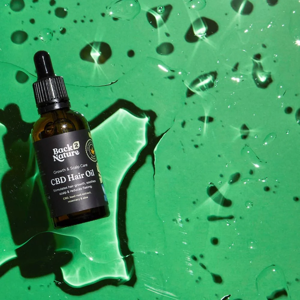 Back 2 Nature - Hair Growth & Scalp CBD Treatment Oil 50ml - Image 3