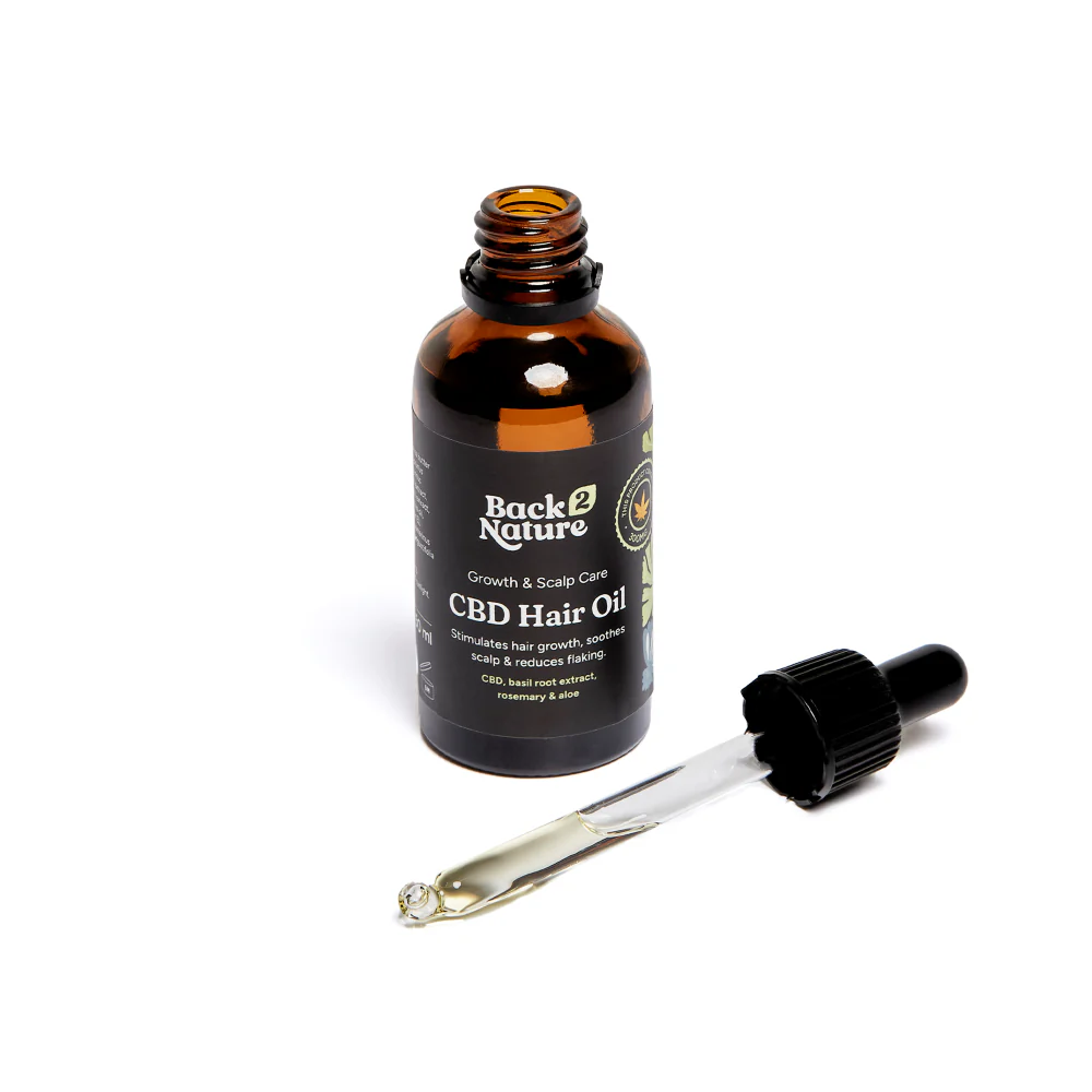 Back 2 Nature - Hair Growth & Scalp CBD Treatment Oil 50ml - Image 4