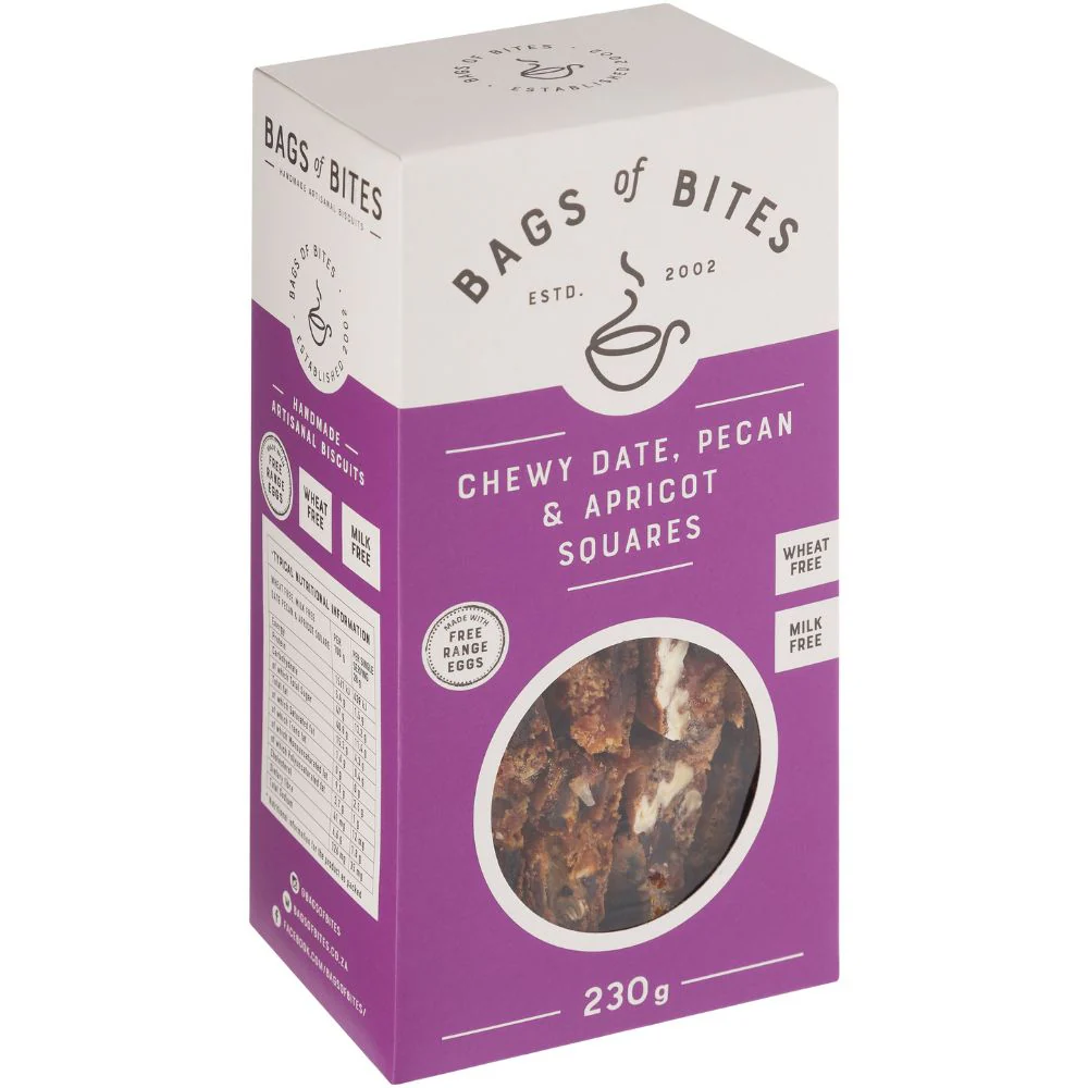Bags of Bites - Biscuits Date Pecan & Apricot 230g - Image 2