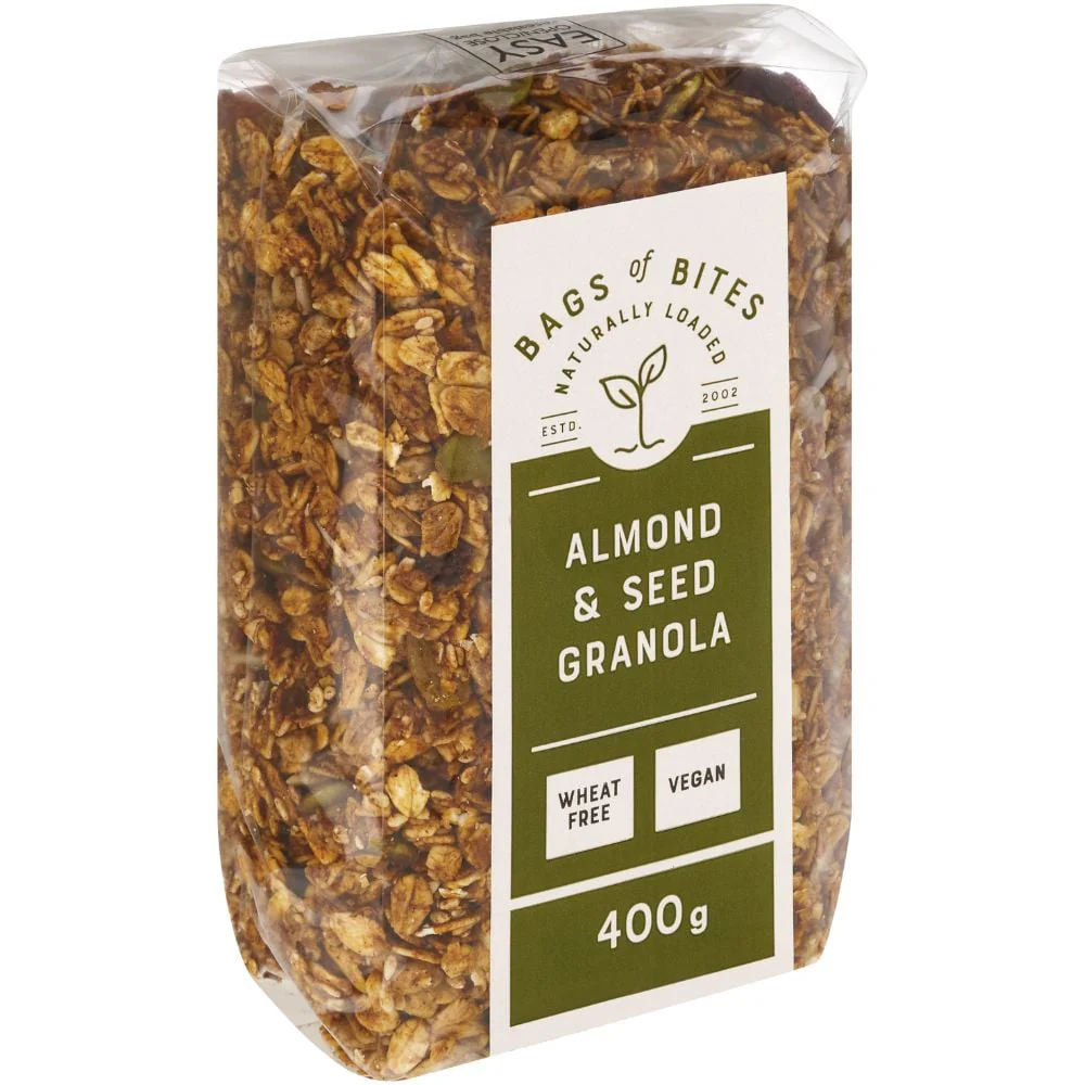 Bags of Bites - Granola Almond & Seed 400g - Image 2