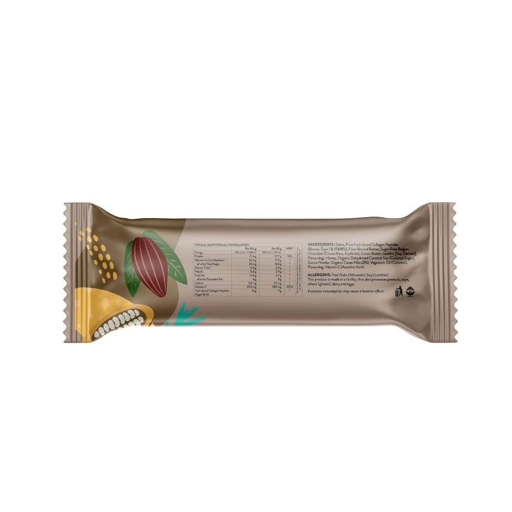 Beauty Gen - Collagen Beauty Bar Cocoa 50g - Image 2