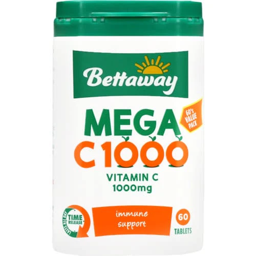 Bettaway - Mega C 1000mg 60s