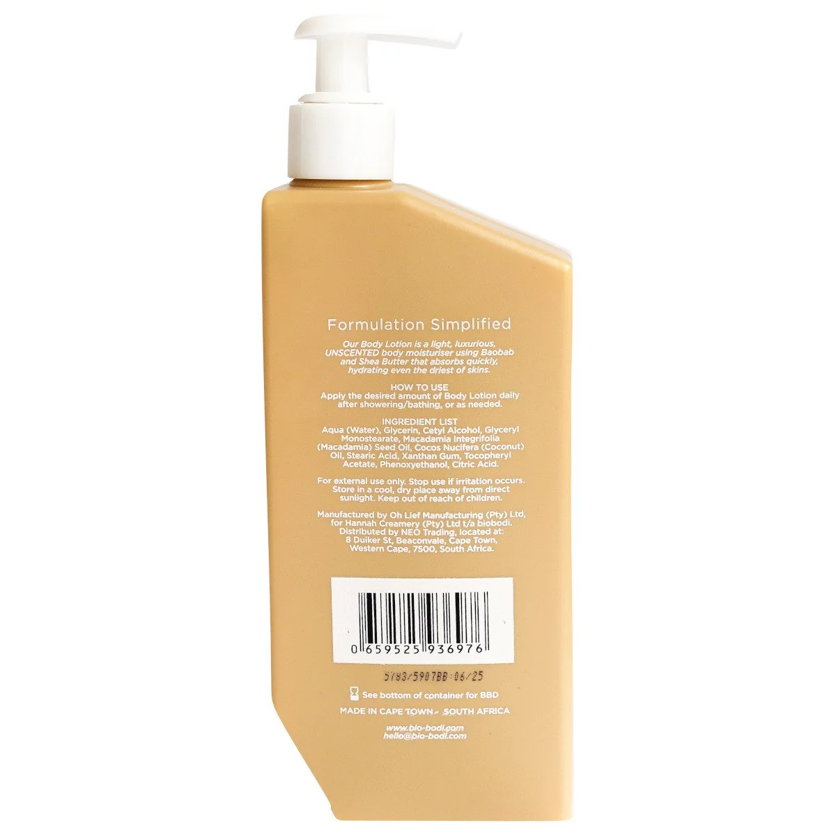 BioBodi - Body Lotion 400ml - Image 2