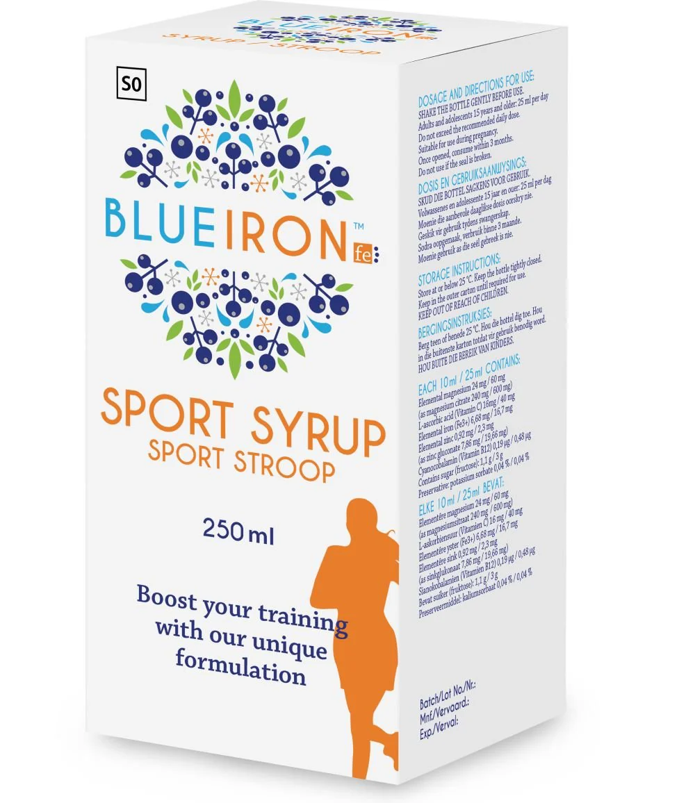 Blueiron - Sport Blueberry 250ml - Image 2