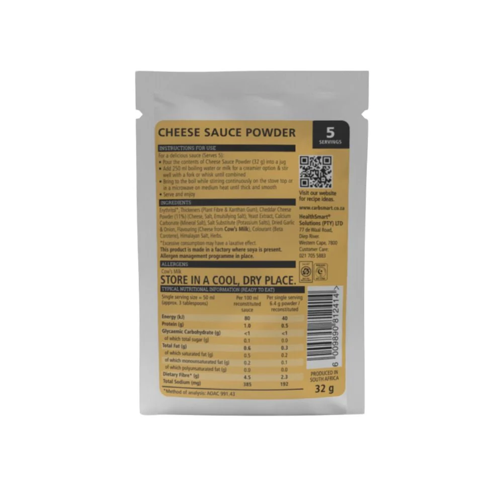 Carbsmart - Cheese Sauce Powder 32g - Image 2
