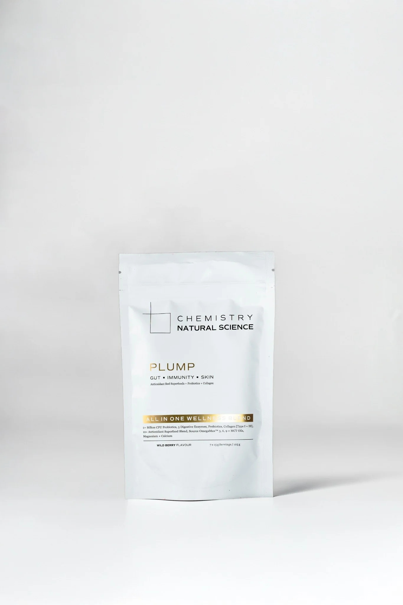 Chemistry Natural Science - Plump Gut Immunity Skin Wellness Blend 105g