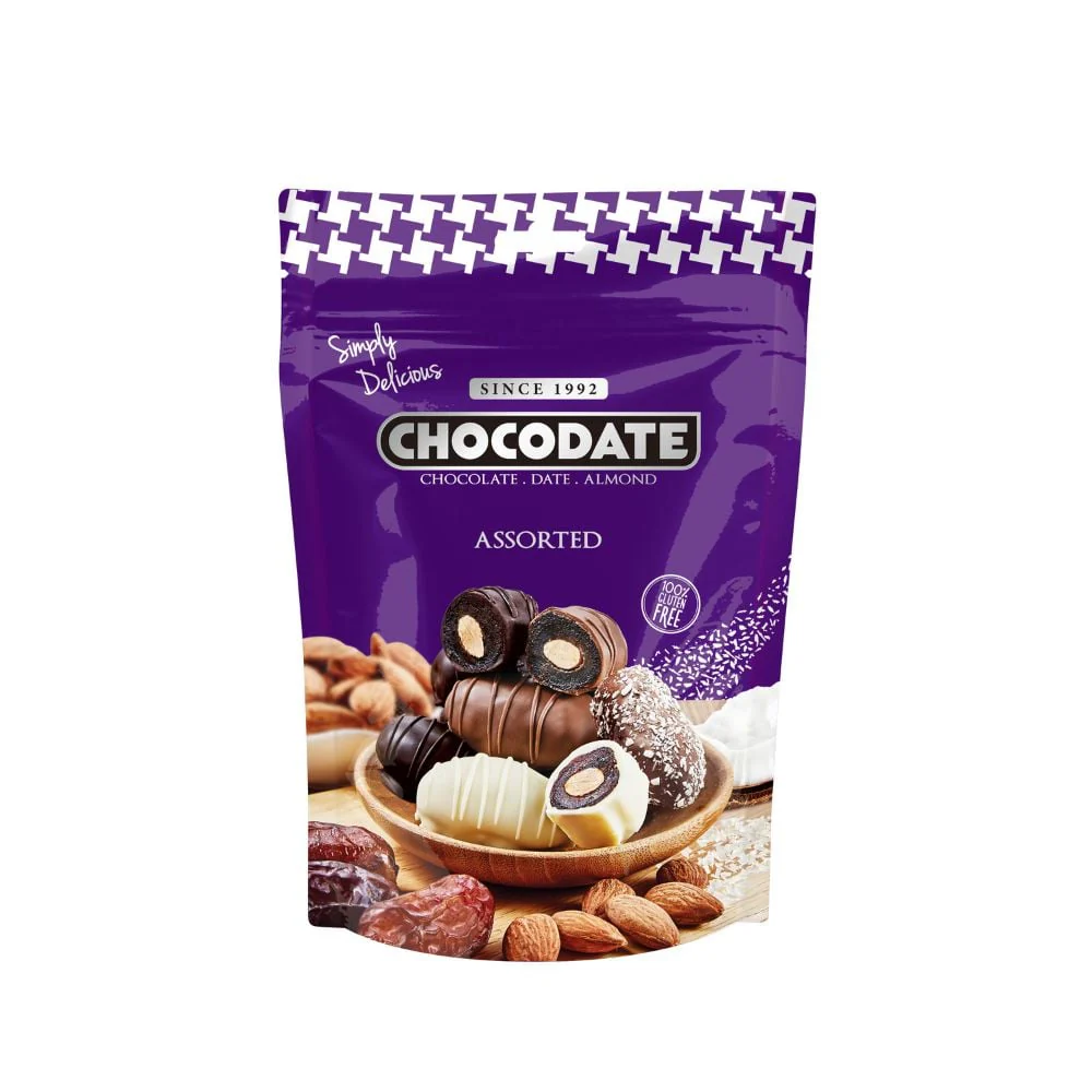 Chocodate - Date Assorted Chocolate Covered 70g