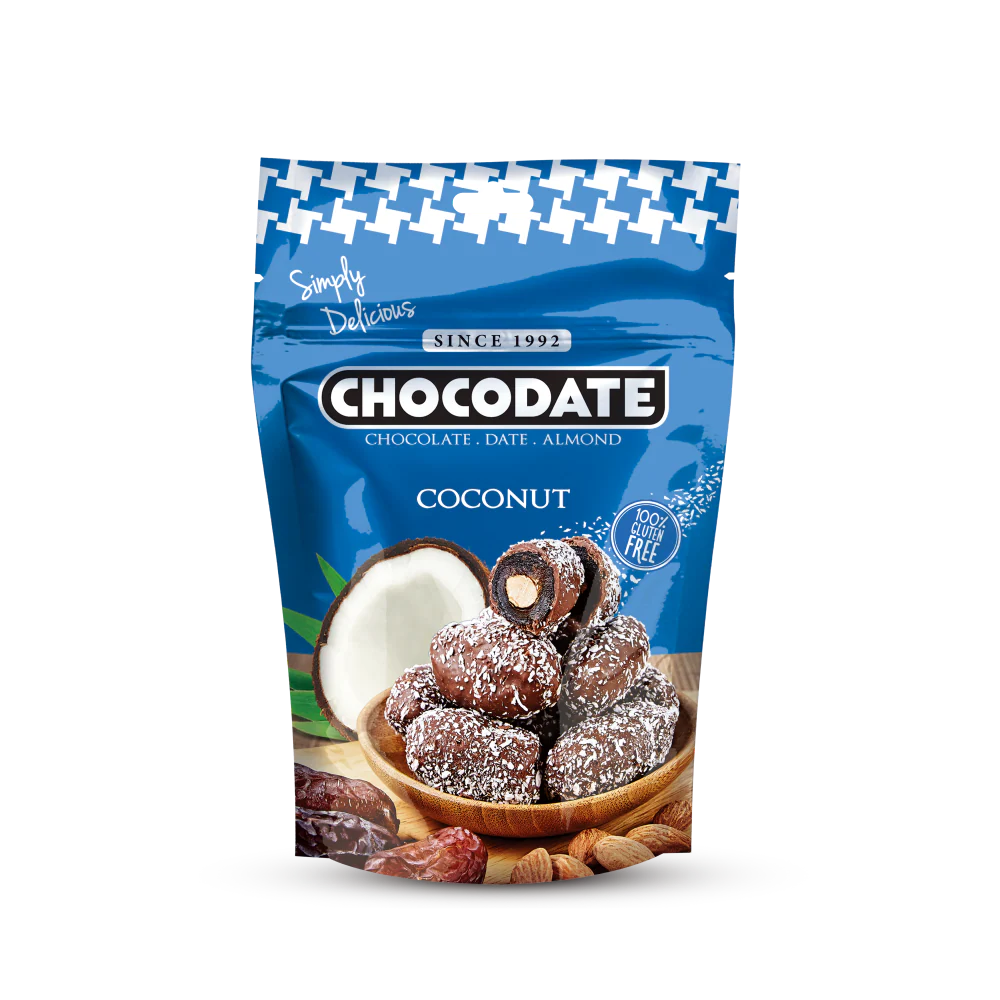 Chocodate - Date Chocolate & Coconut Covered 70g