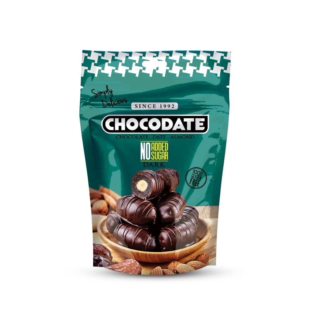 Chocodate - Date Dark Chocolate Covered No Sugar Added 70g