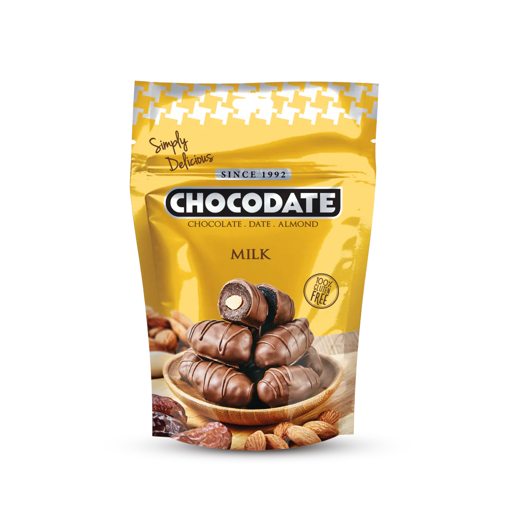 Chocodate - Date Milk Chocolate Covered 70g