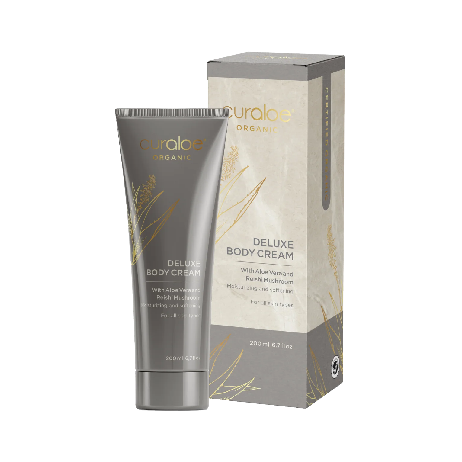 Curaloe - Organic Deluxe Body Cream 200ml