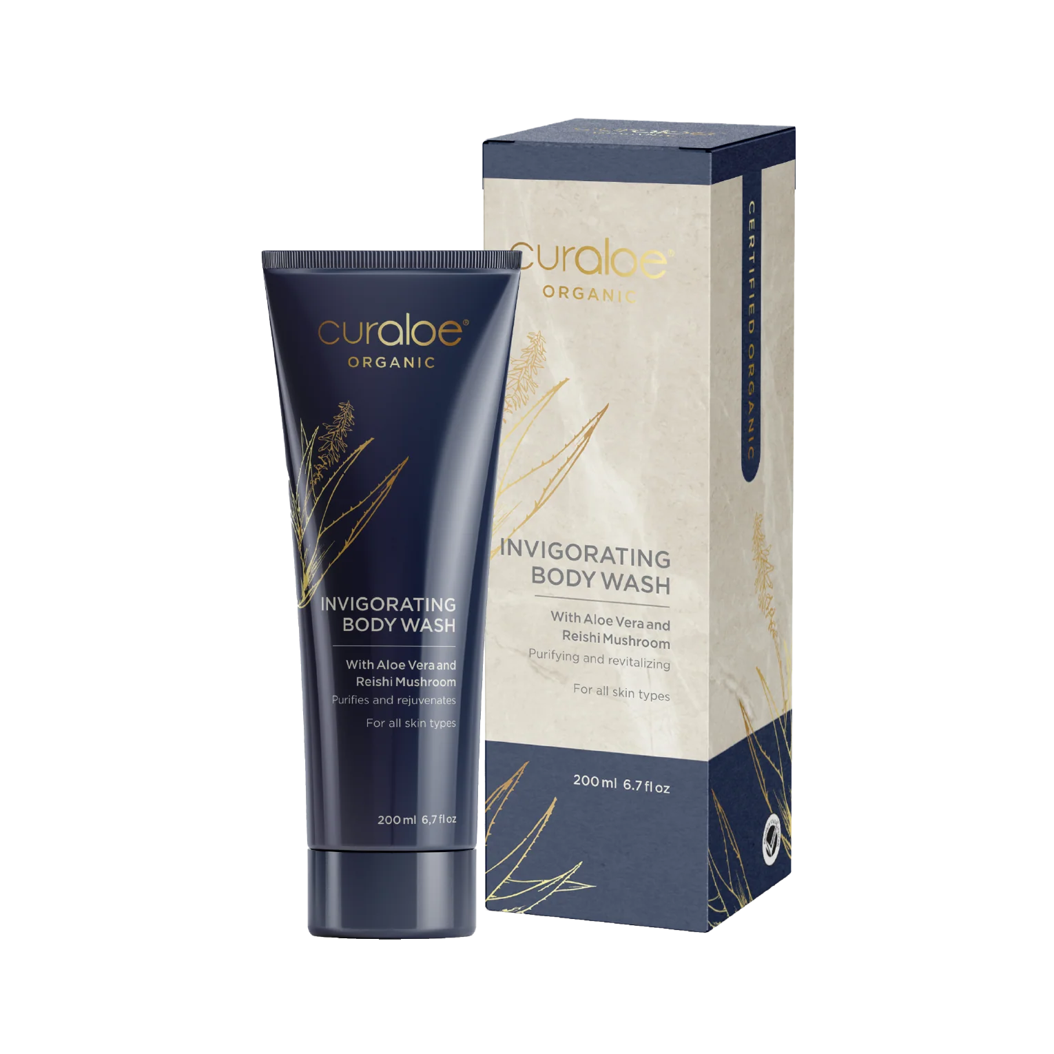 Curaloe - Organic Invigorating Body Wash 200ml
