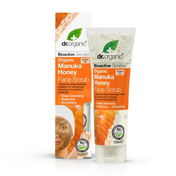 Dr Organic - Manuka Honey Face Scrub 125ml