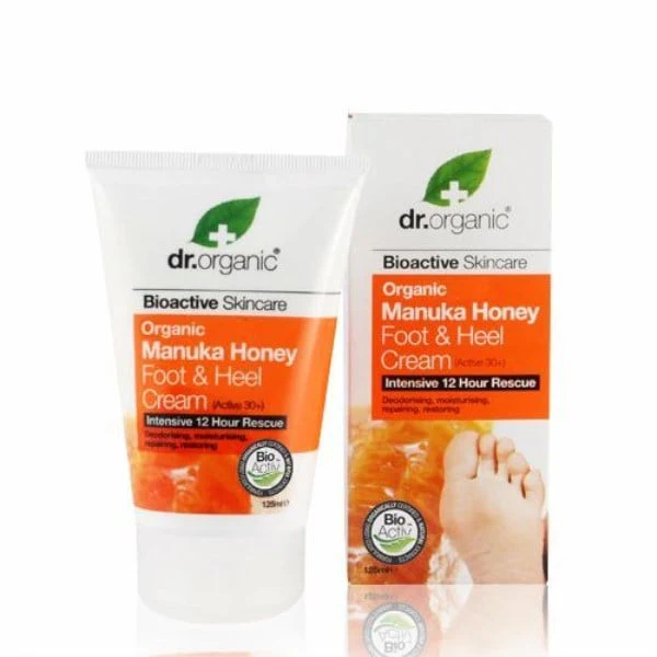 Dr Organic - Manuka Honey Foot & Heel Cream 125ml - Image 3