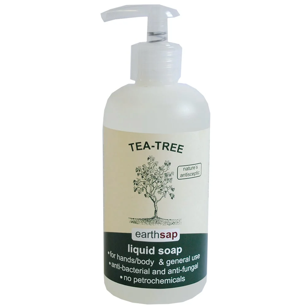 Earthsap - Tea Tree Liquid Soap with Pump 250ml