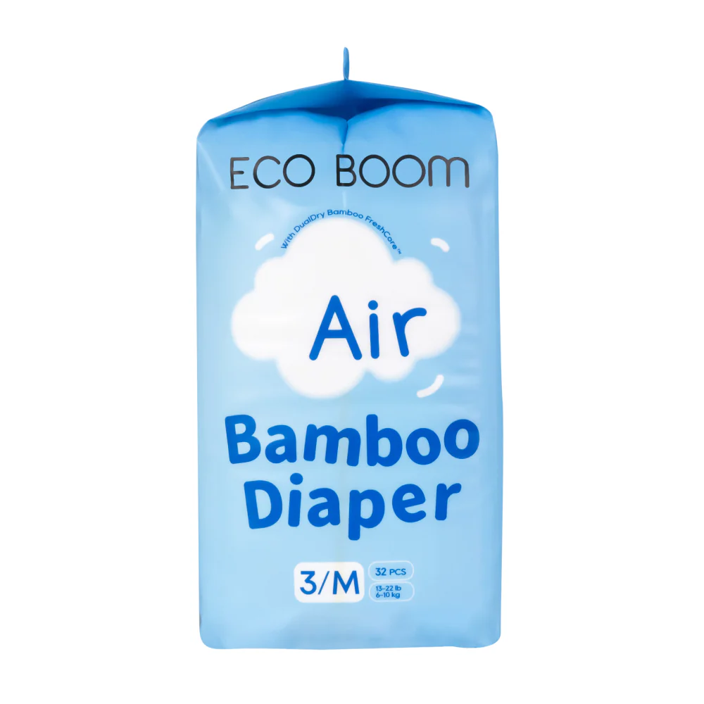Eco Boom - Air Bamboo Diapers M 32s - Image 3