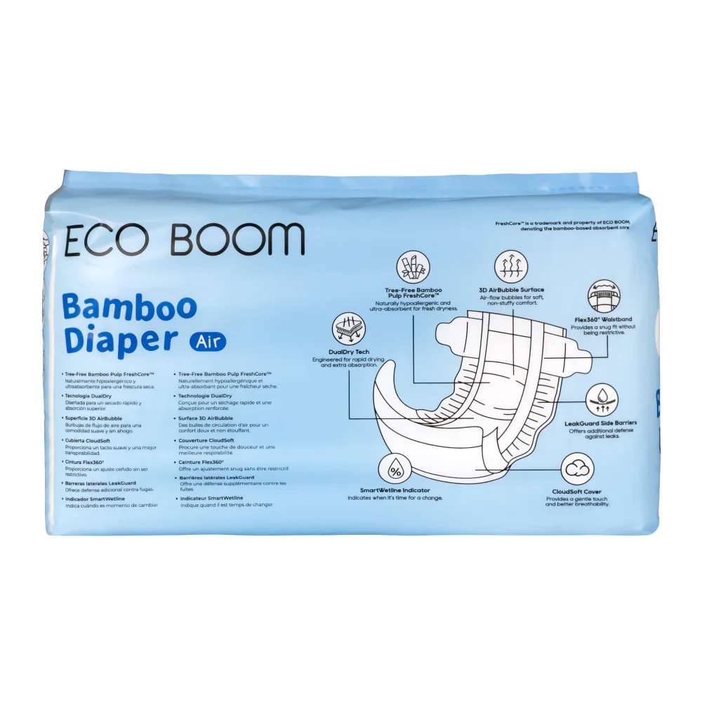 Eco Boom - Air Bamboo Diapers S 36s - Image 2