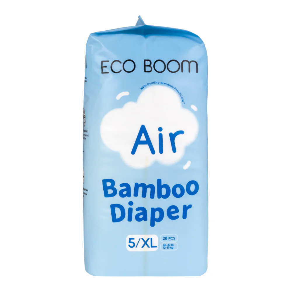 Eco Boom - Air Bamboo Diapers XL 28s - Image 3