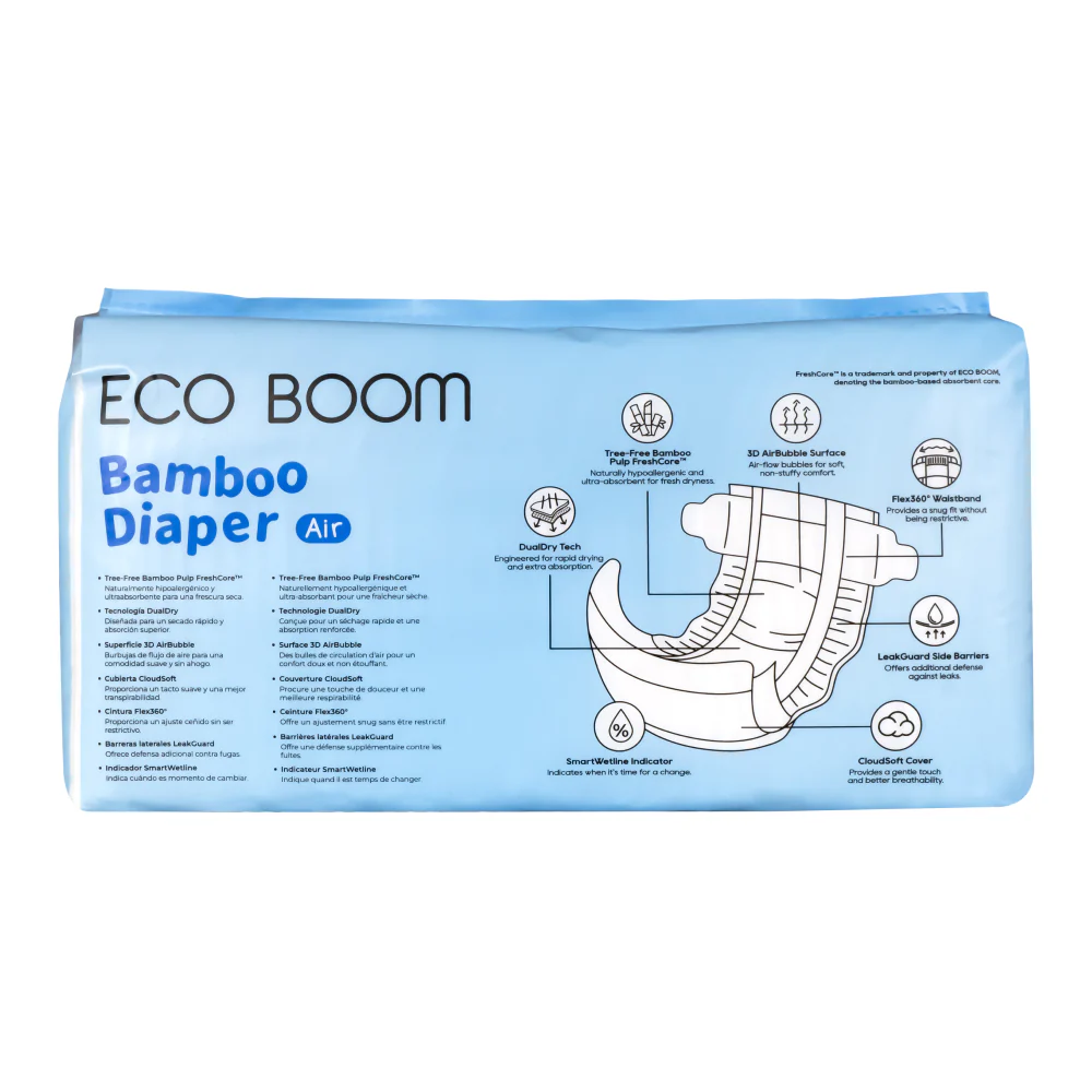 Eco Boom - Air Bamboo Diapers XS 38s - Image 2