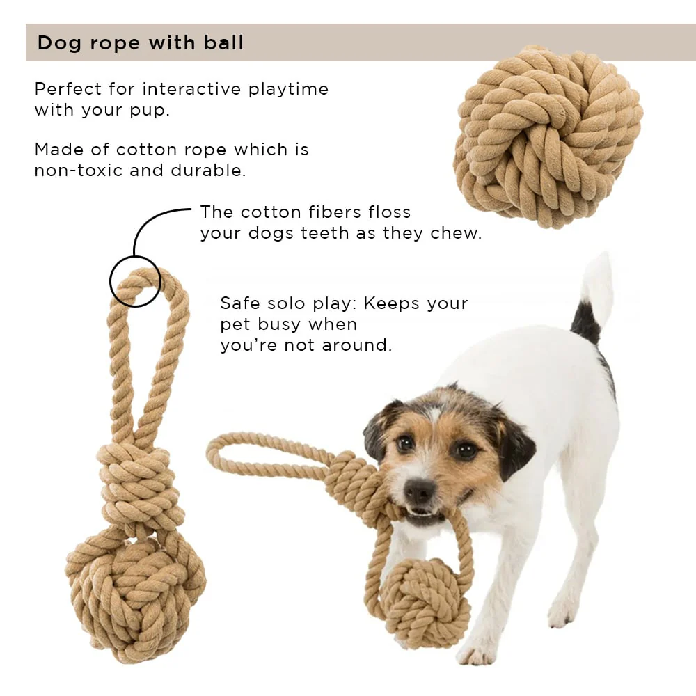 Eco Lifestyle - Dog Rope Toy - Image 3