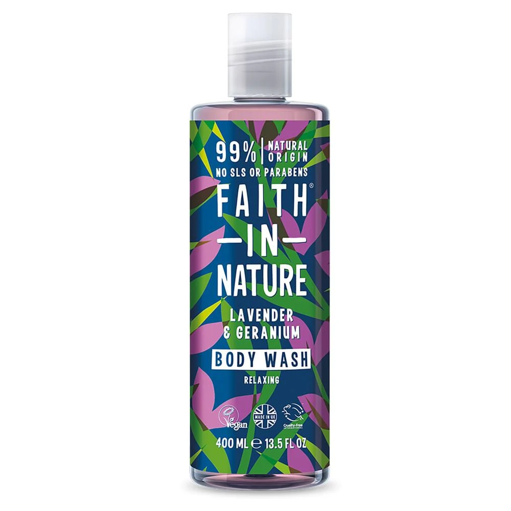 Faith in Nature - Body Wash Lavender & Geranium 400ml