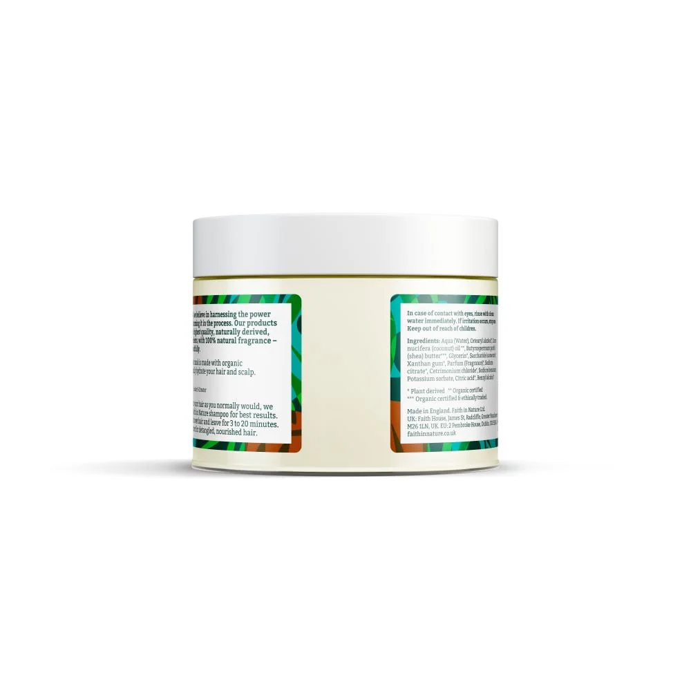 Faith in Nature - Hair Mask Coconut & Shea Butter 300ml - Image 2