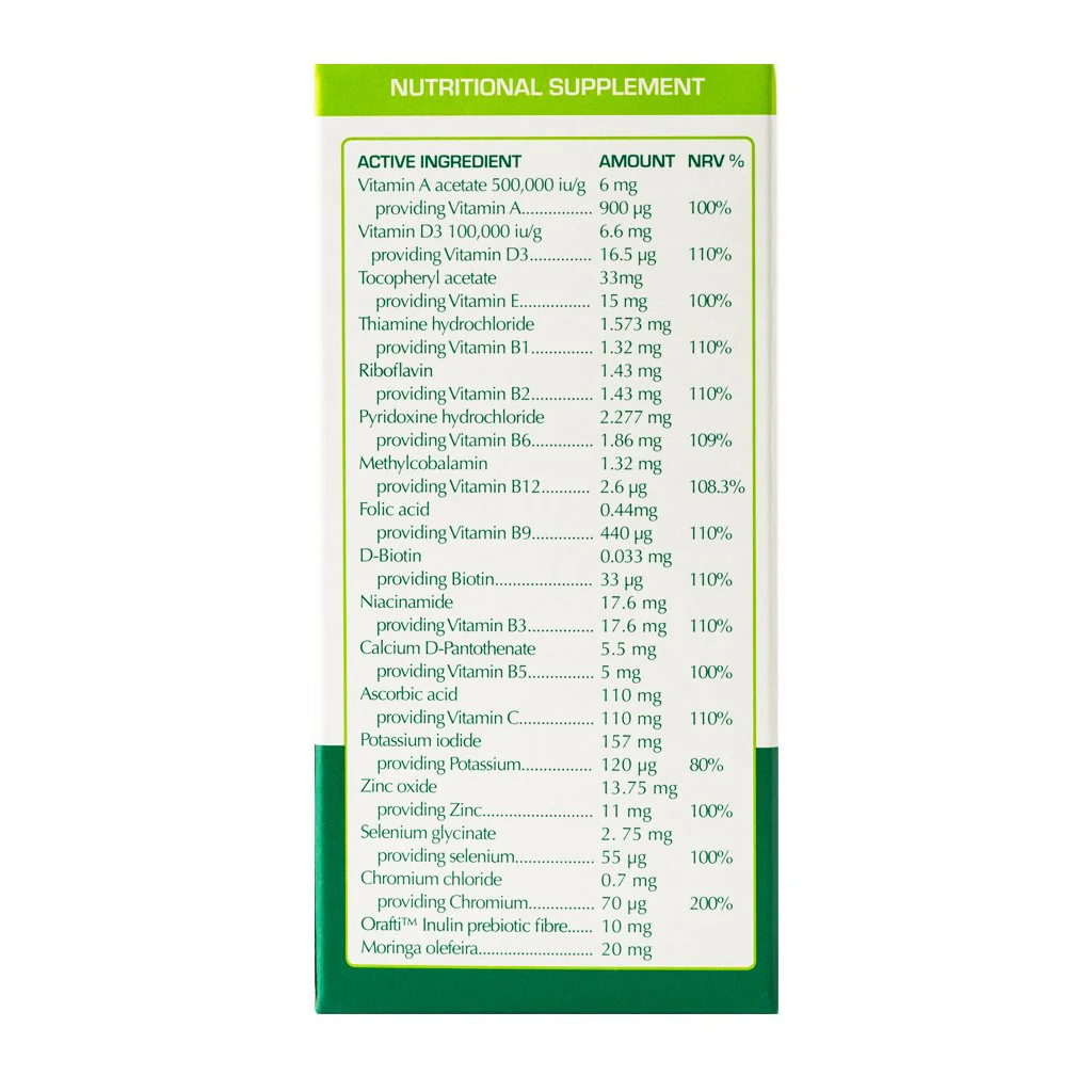 Flora Force - Multi Vitamin With Prebioitic Fibre 30s - Image 4