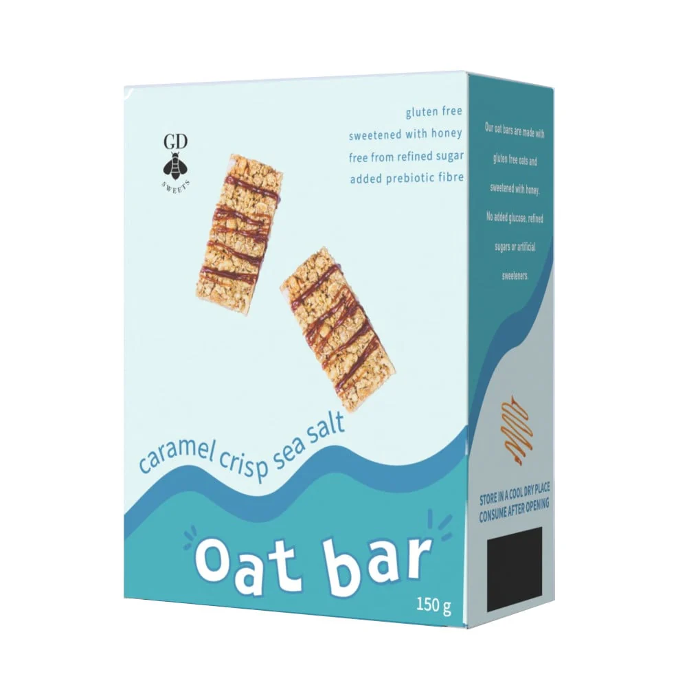 GD - Oat Bars Caramel Crisp Sea Salt 150g