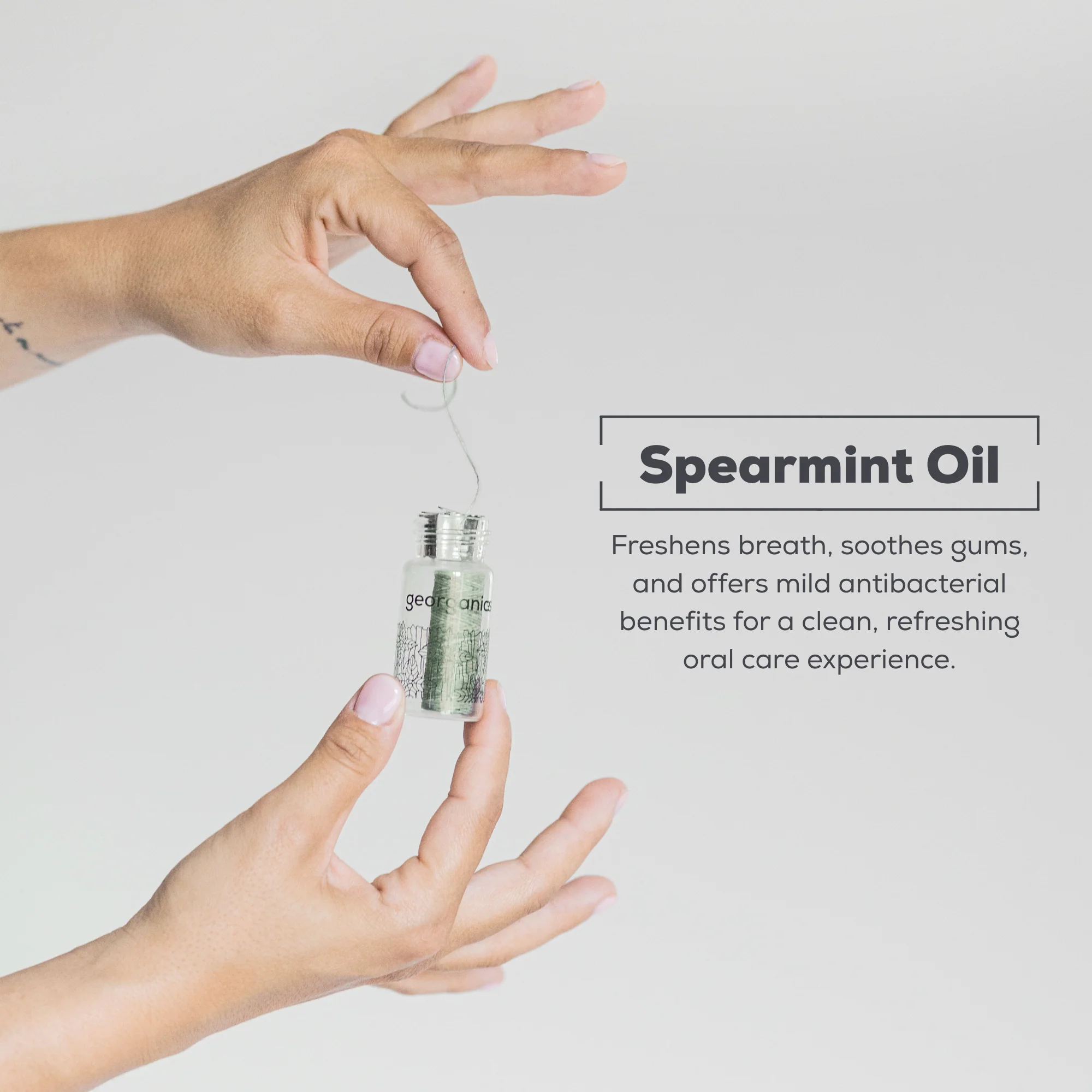 Georganics - Floss Spearmint 50m - Image 3