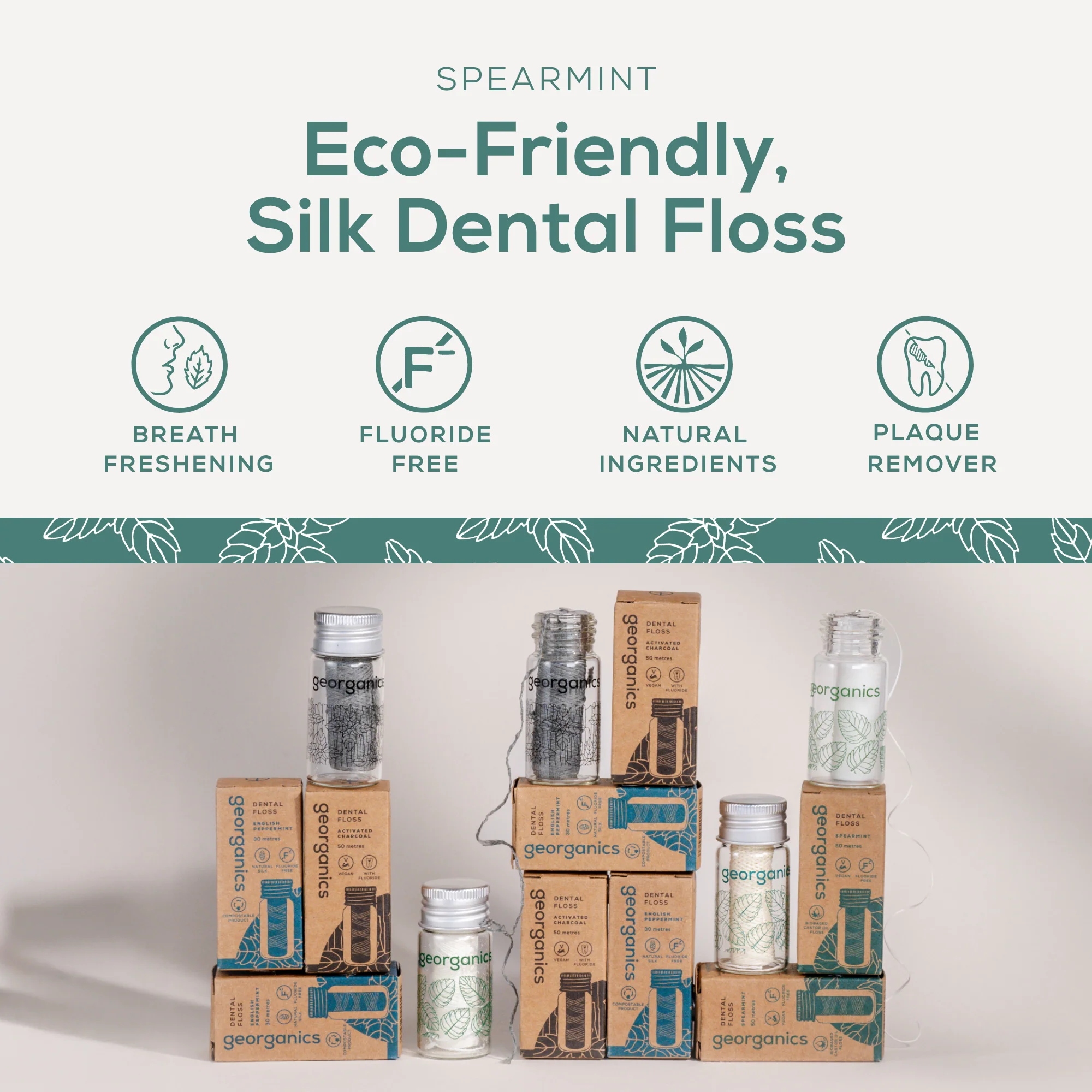 Georganics - Floss Spearmint 50m - Image 4