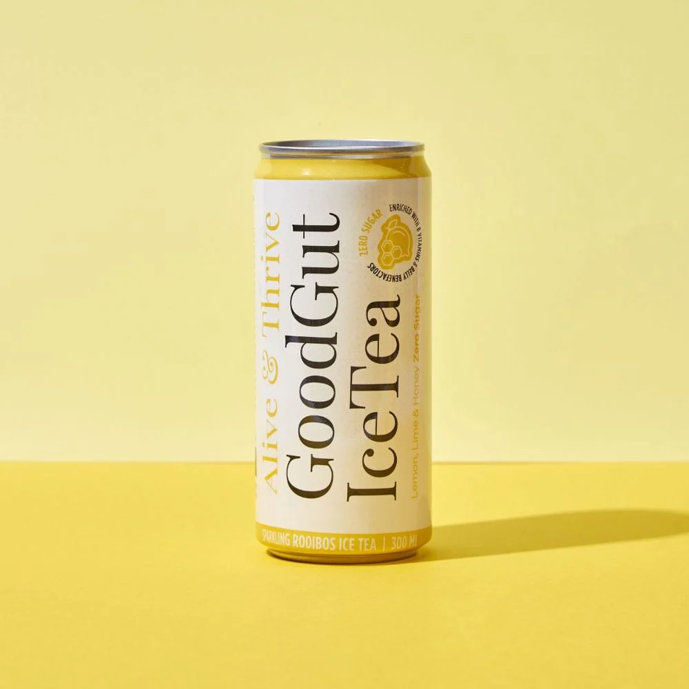 Good Gut - Probiotic Sparkling Ice Tea Lemon Zero Sugar 300ml