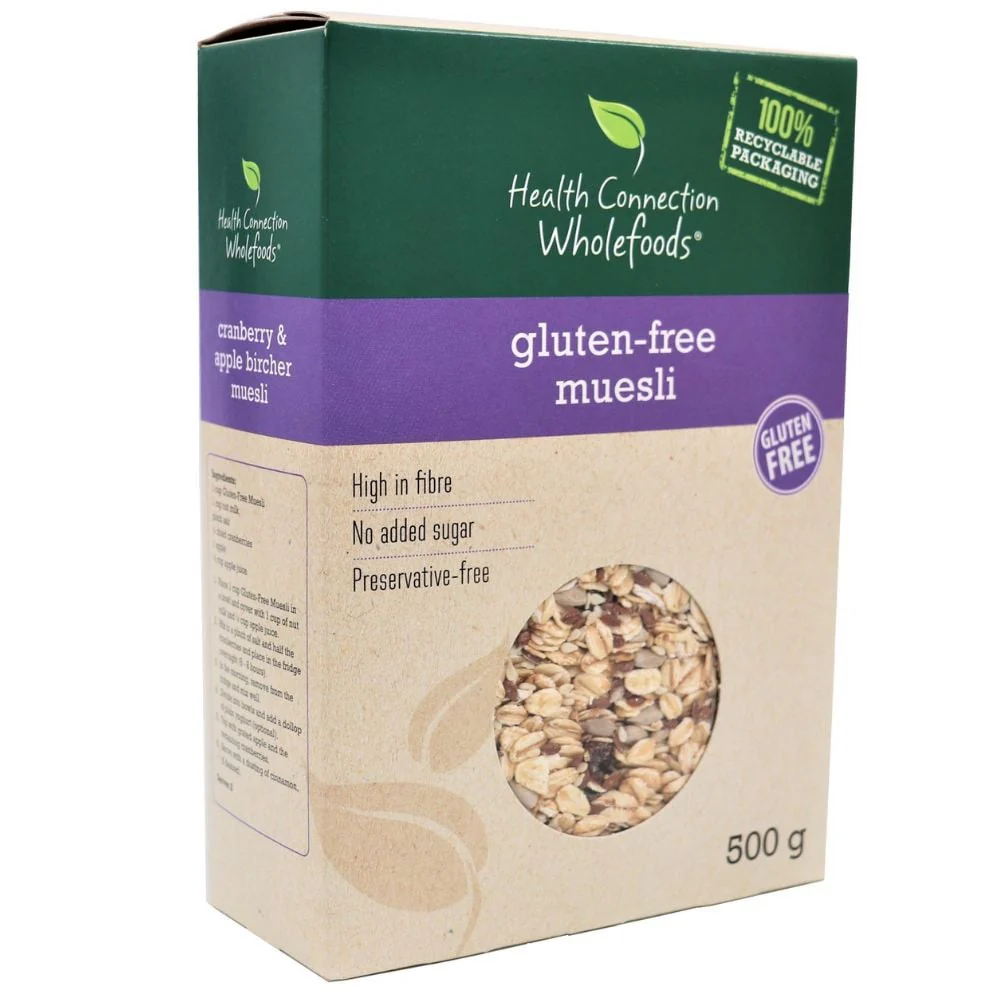 Health Connection - Muesli Gluten Free 500g