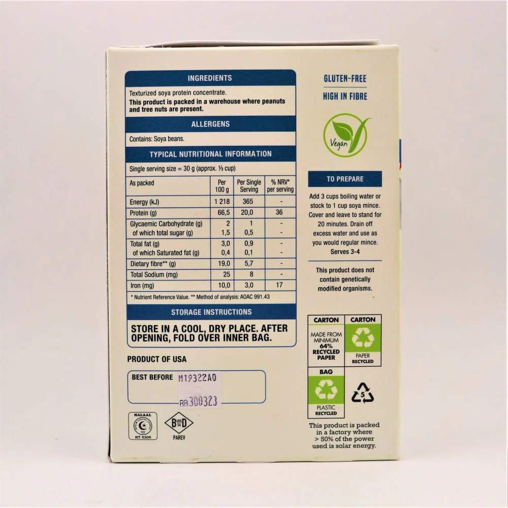 Health Connection - Soya Mince 200g - Image 2