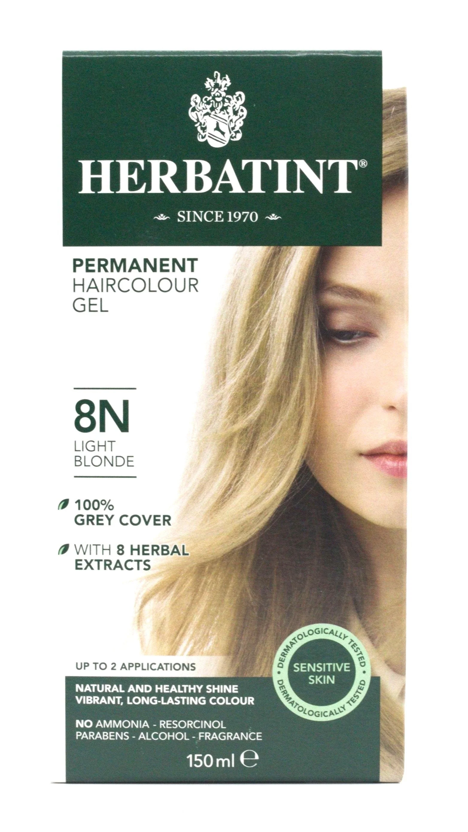 Herbatint - Hair Colour Light Blonde 8N 150ml