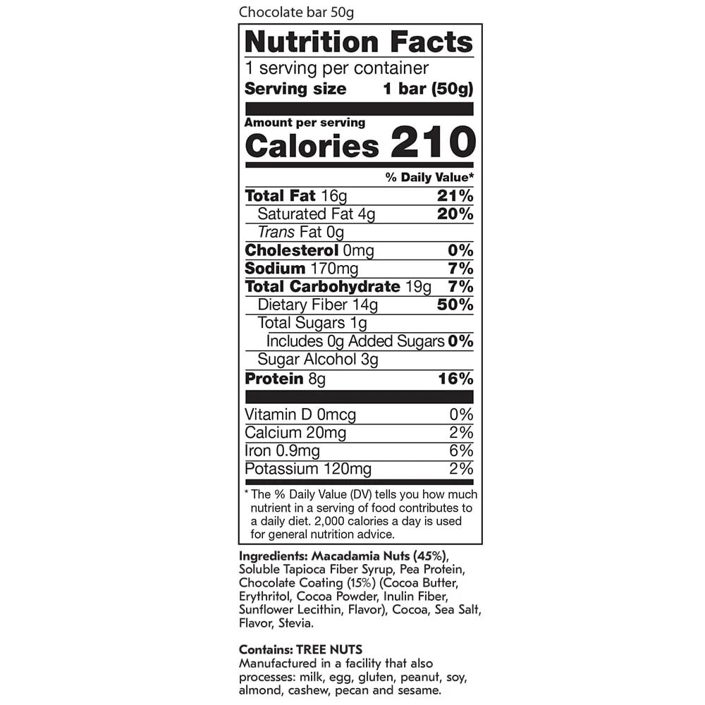 House of Macadamias - Macadamia Bar Chocolate 50g - Image 3