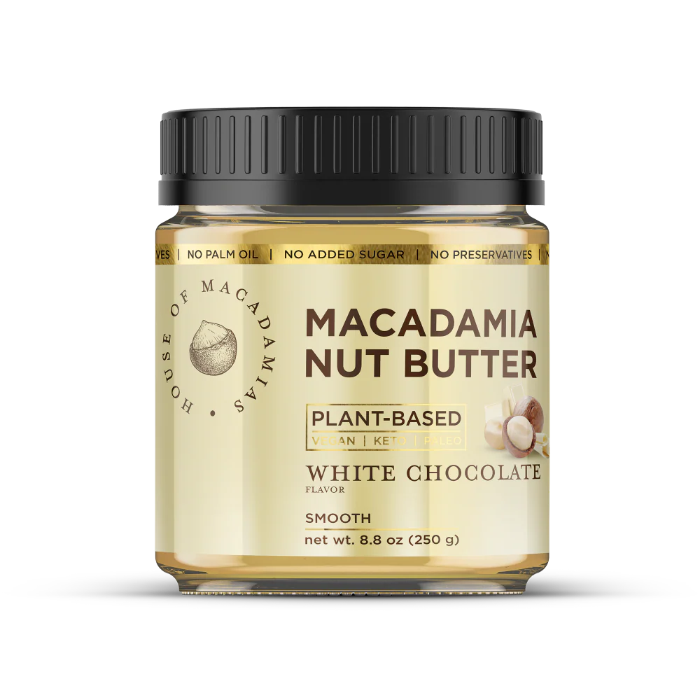 House of Macadamias - Macadamia Nut Butter White Chocolate 250g