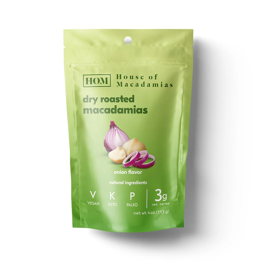 House of Macadamias - Macadamias Nuts Roasted Onion 113g