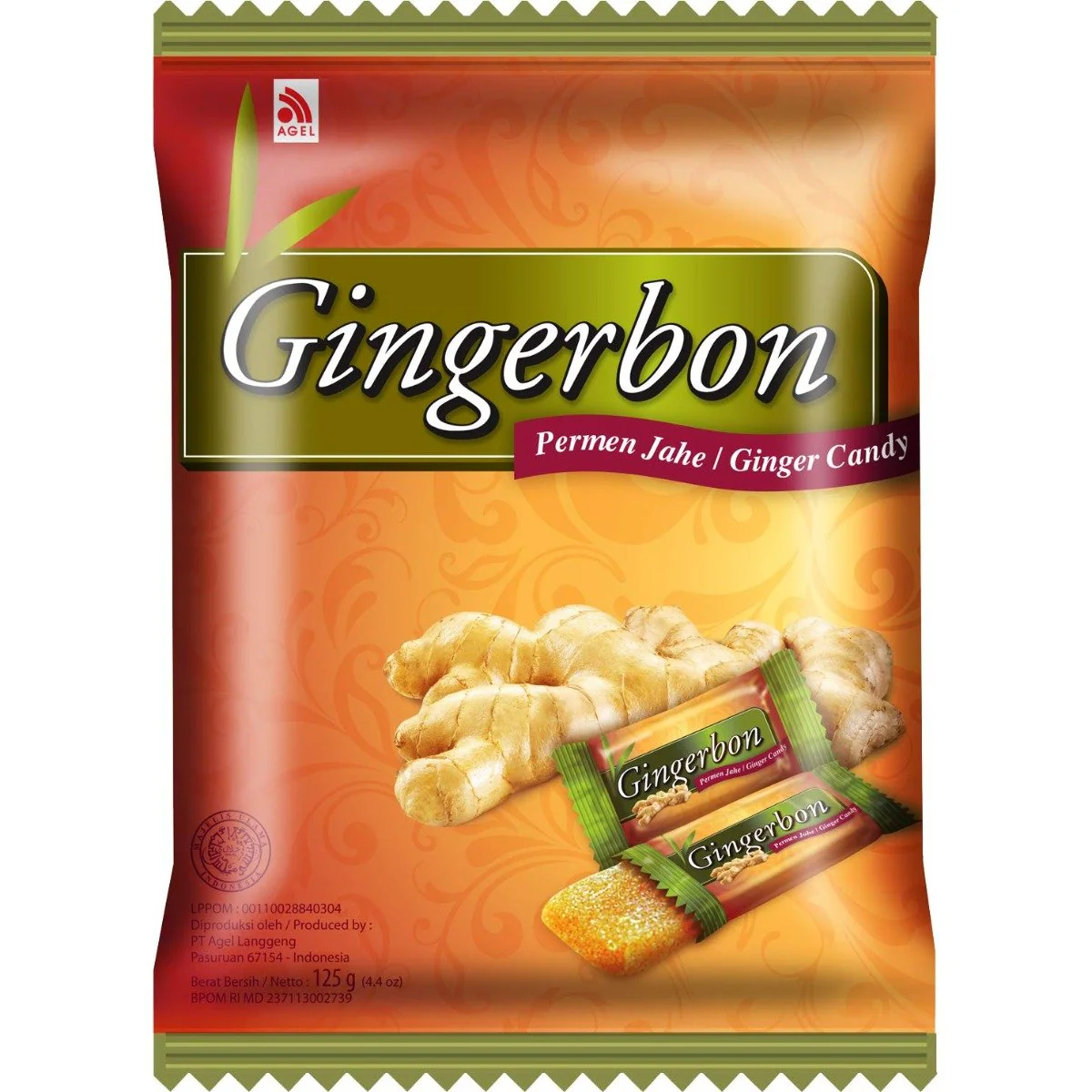 Just Ginger - Gingerbon Original 125g