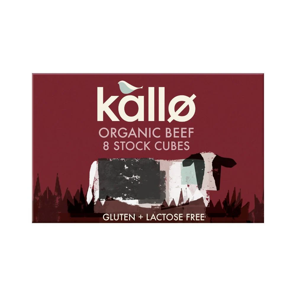 Kallo - Stock Cubes Beef Organic Gluten Free 66g