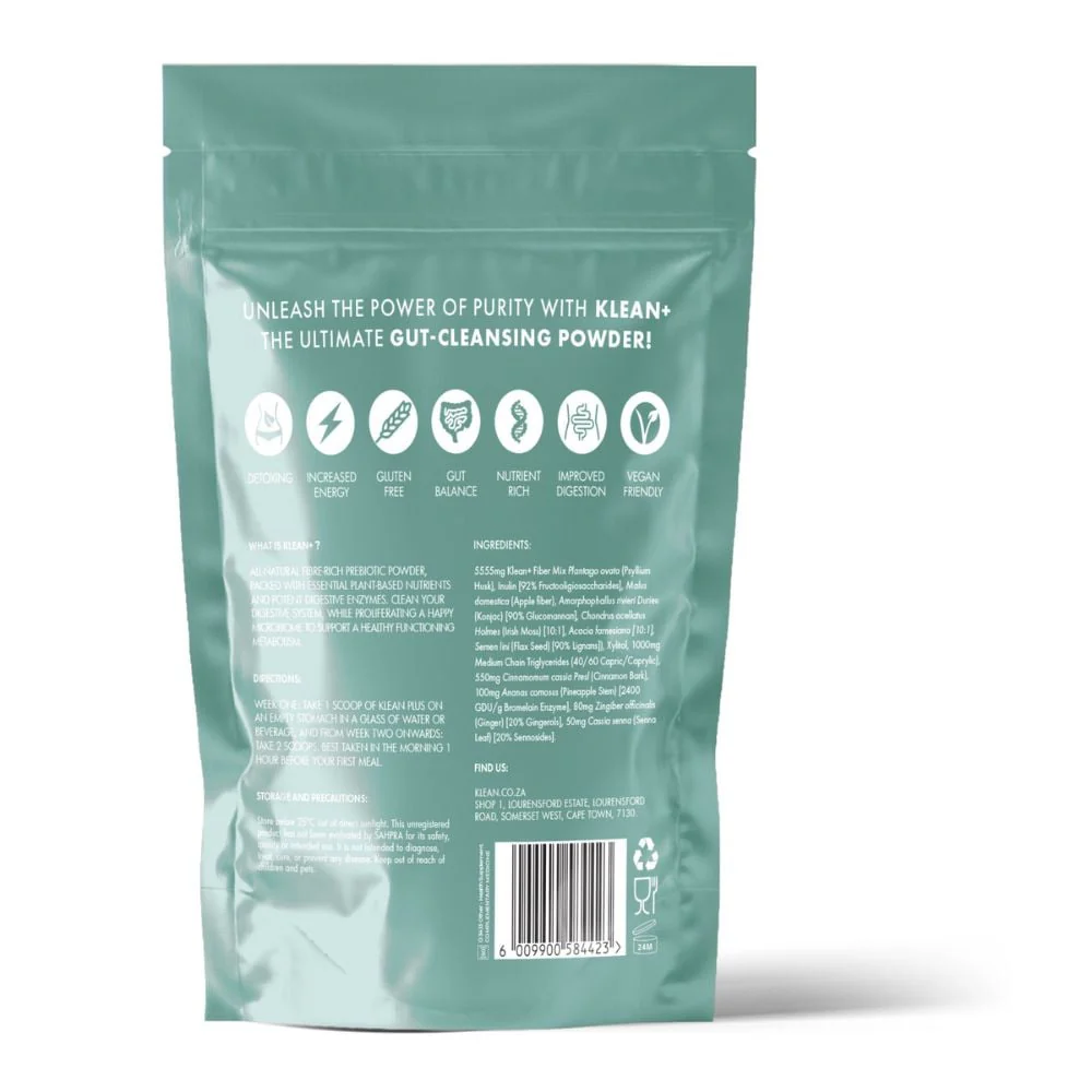 Klean - Klean + Gut Cleansing Powder Refill 340g - Image 2