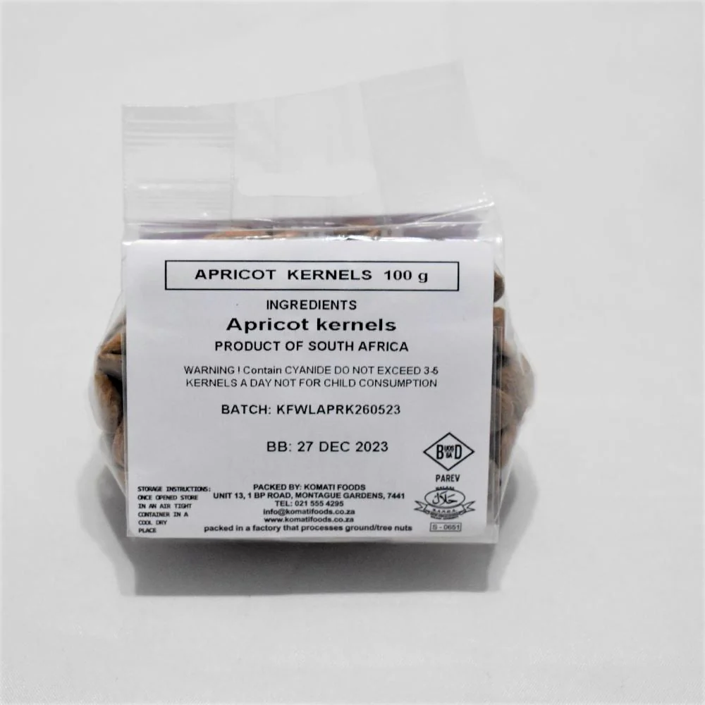 Komati - Apricot Kernals 100g - Image 2