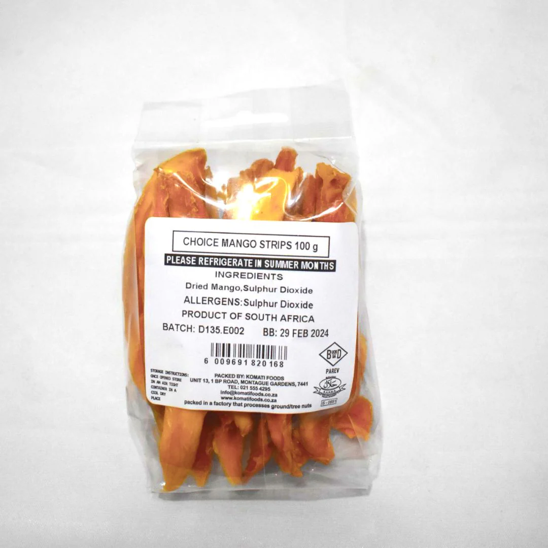 Komati - Mango Dried 100g - Image 2