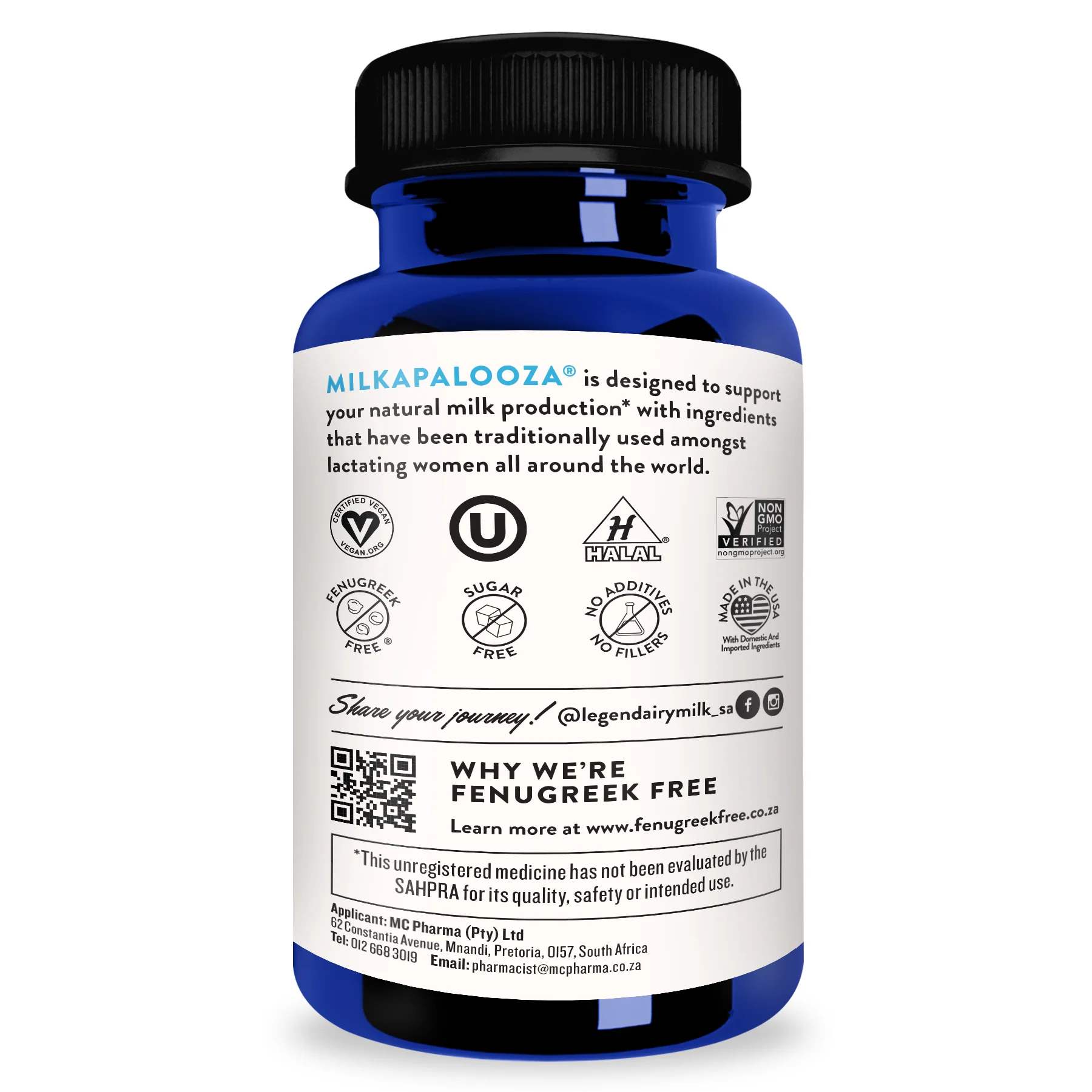 Legendairy Milk - Milkapalooza Herbal Lactation Supplement 60s - Image 2