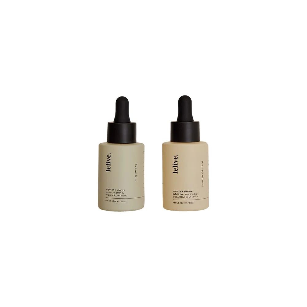 lelive - Am + Pm Serum Kit - Multi benefit duo (all skin types)