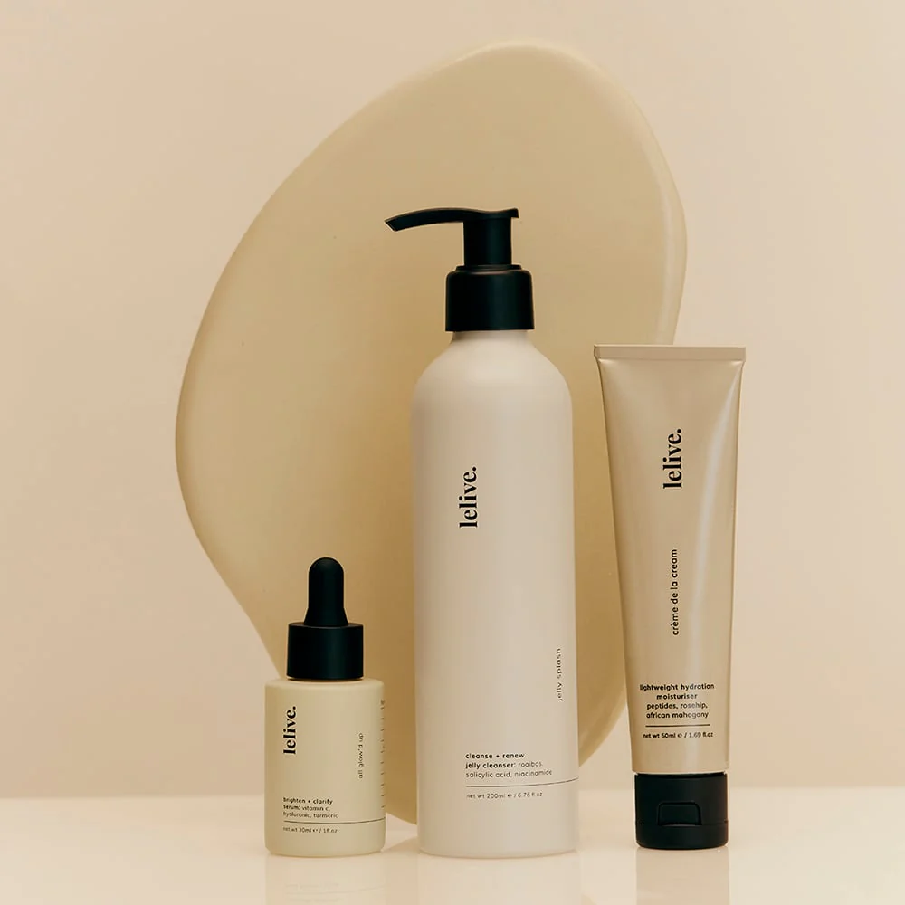 lelive - Bestselling 3 Step Routine - Brighten, Clarify + Glow (all skin types) - Image 4